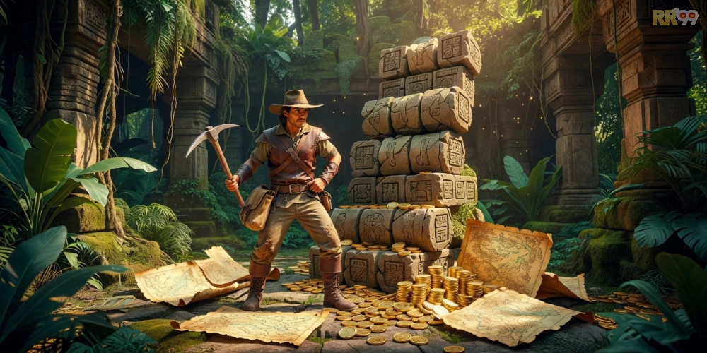 Trải nghiệm Gonzo's Quest – tựa game nổ hũ rr99 với đồ họa 3D sống động