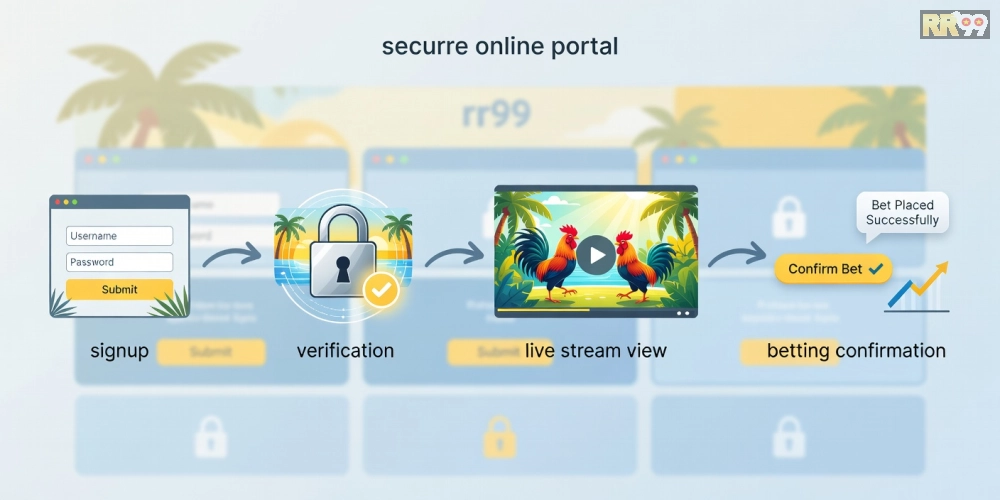 Hướng dẫn từng bước đăng ký và sử dụng đá gà online rr99 an toàn từ A đến Z