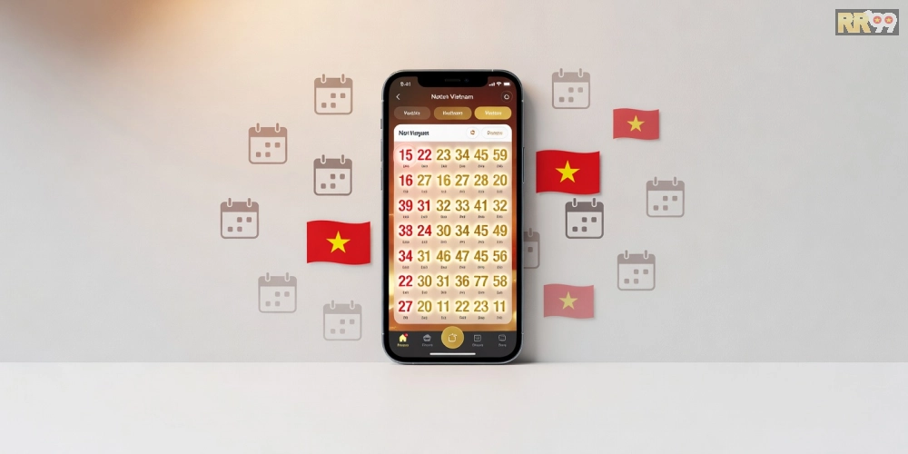 Hình ảnh hiển thị kết quả xổ số miền Bắc hôm nay trên rr99 với giao diện thân thiện