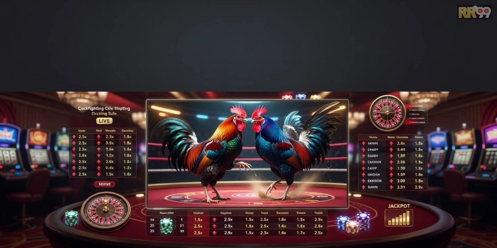 Minh họa giao diện xem đá gà trực tiếp với chất lượng HD sắc nét